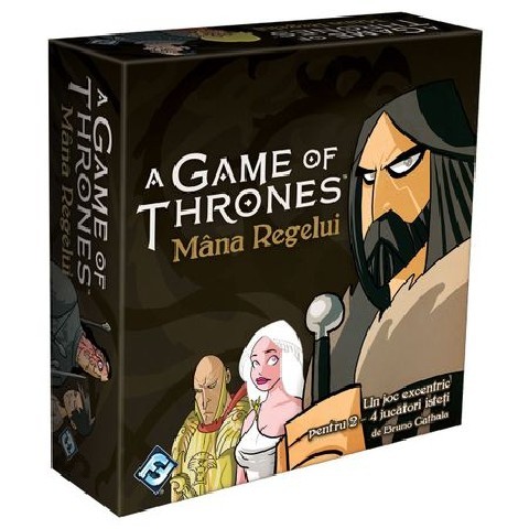 Настольная игра Cutia A Game of Thrones: Mîna Regelui (BG-205610)