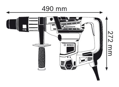 Перфоратор Bosch GBH 5-40 D (0611269001)