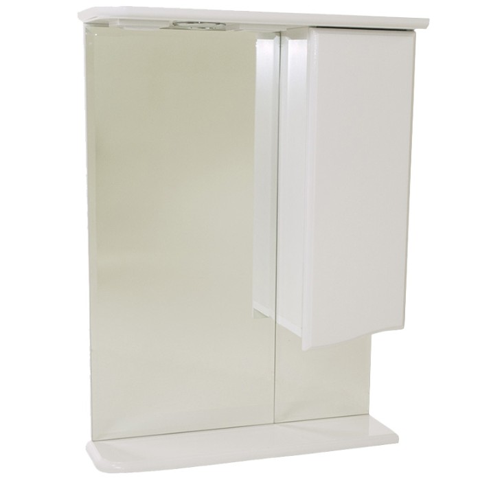 Шкаф с зеркалом Sanmaximus 550 White