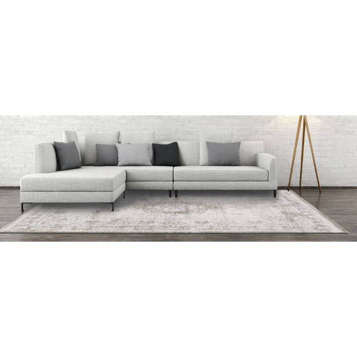 Covor Louis de Poortere Fading World 8383 Salt & Pepper 1.40x2.00m