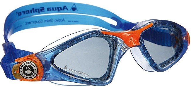 Очки для плавания Aqua Sphere Kayenne Junior Blue T/Orange Clear Lens  (EP123118)
