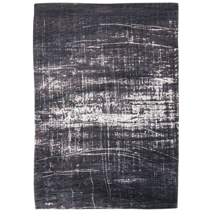 Covor Louis de Poortere Mad Men 8655 White on black 1.70x2.40m