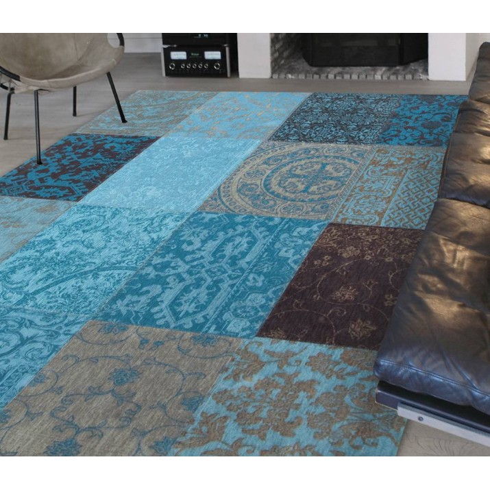 Ковёр Louis de Poortere Vintage 8105 Turquoise 1.40x2.00m