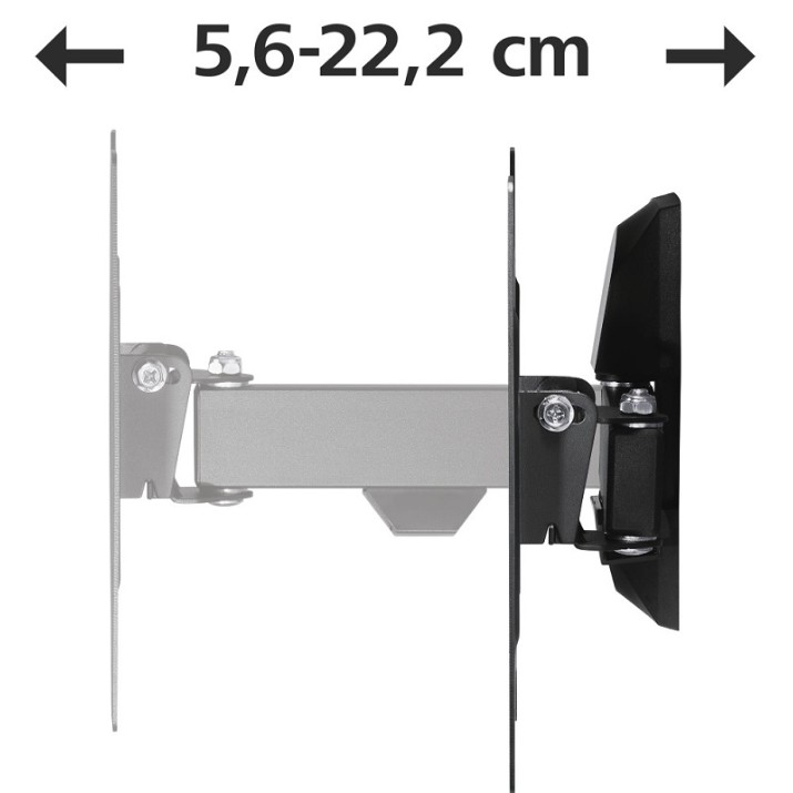 Suport TV Hama Fullmotion Black (118100)
