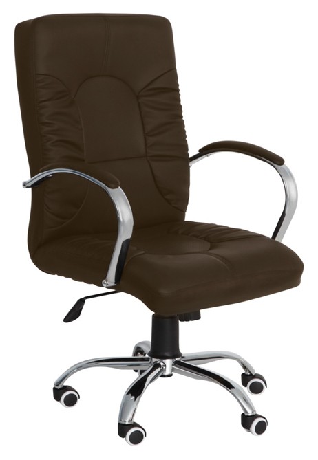 Офисное кресло Evelin S-571 Chrome Chocolate