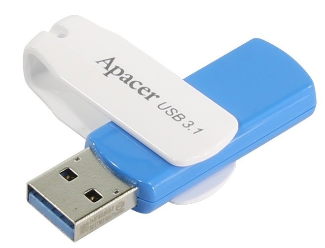 Флеш-накопитель Apacer AH357 32Gb Ocean Blue (AP32GAH357U-1)