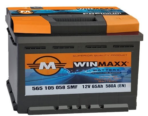 Автомобильный аккумулятор Winmaxx Premium 6ST-65