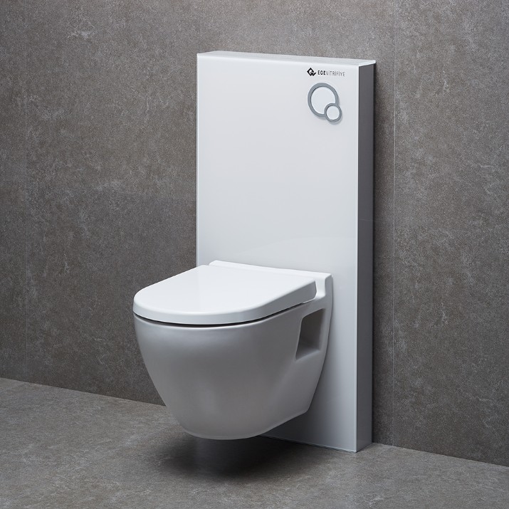 Cisternă cu montaj îngropat Ege Vitrifiye EVB3391 White Glass