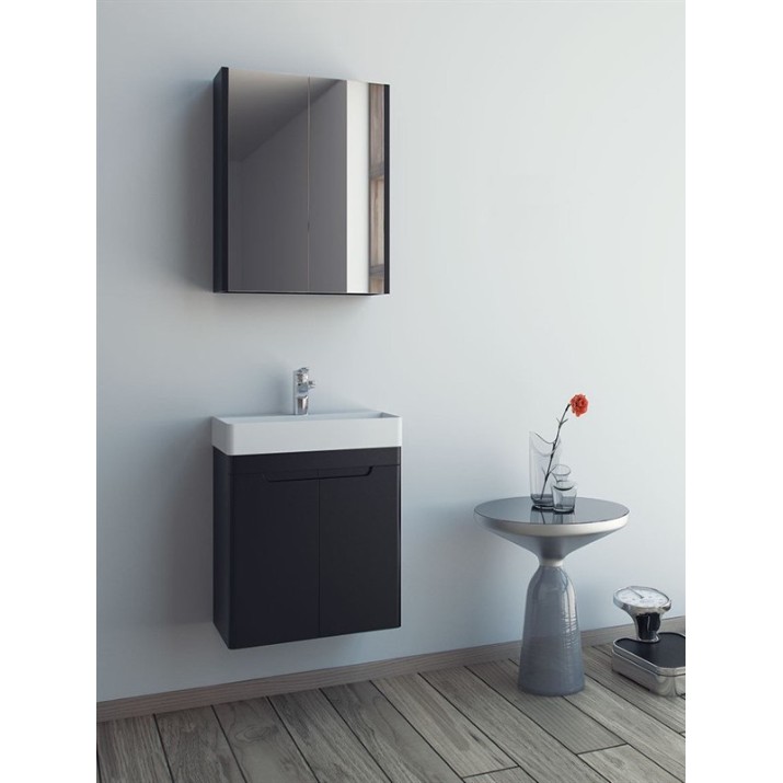 Dulap cu lavoar Martat Rio 55 Athracite (11876)