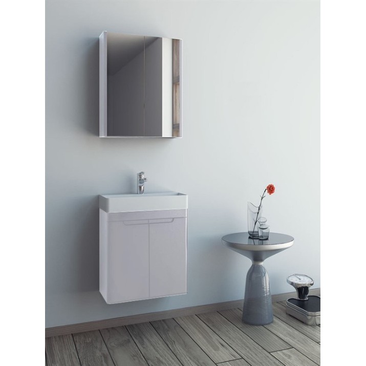 Шкаф с умывальником Martat Rio 55 White (11874)
