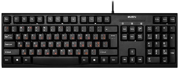 Клавиатура Sven KB-S300 Black