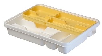 Suport organizare tacâmuri Tontarelli Mixy 31x39.5x7cm 34760