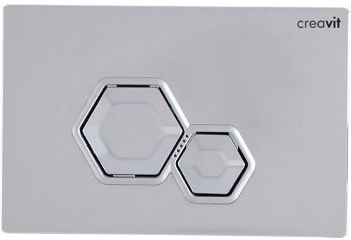 Кнопка смыва Creavit GP6004.00 Bright Chrome