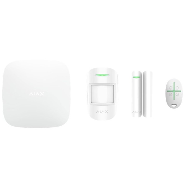 Echipament de alarmă wireless Ajax StarterKit White