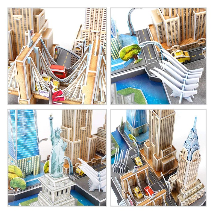 3D-puzzle CubicFun City Line New York City (MC255h)
