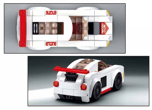 Set de construcție Sluban Car Club (B0633C)