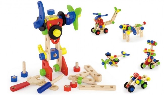Cuburi Viga Constrcution Block Set - 68 pcs (50382)