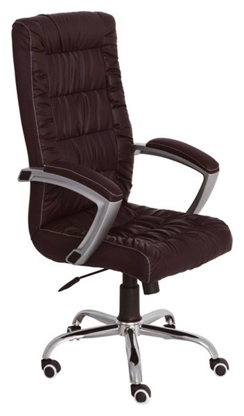 Scaun de birou Evelin S-623 Chrome Chocolate