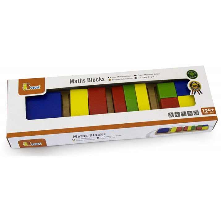 Кубики Viga Maths Blocks (58647)