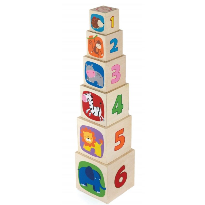 Кубики Viga Nesting and Stacking Blocks (50392)