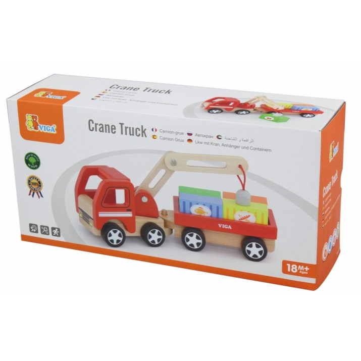 Set de mașini Viga Crane Truck (50690)