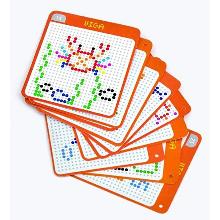 Настольная игра Viga Create Pattern with Beads and Ludo (59990)