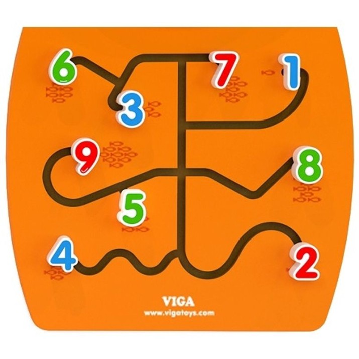 Бизиборд Viga Wall Toy - Matching Numbers (50676)