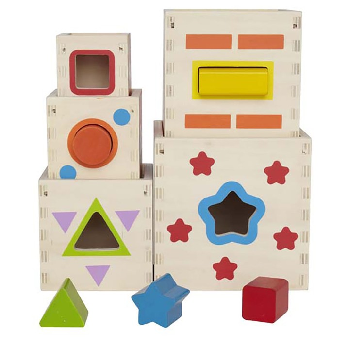 Piramida Hape Piramid of Play (E0413B)