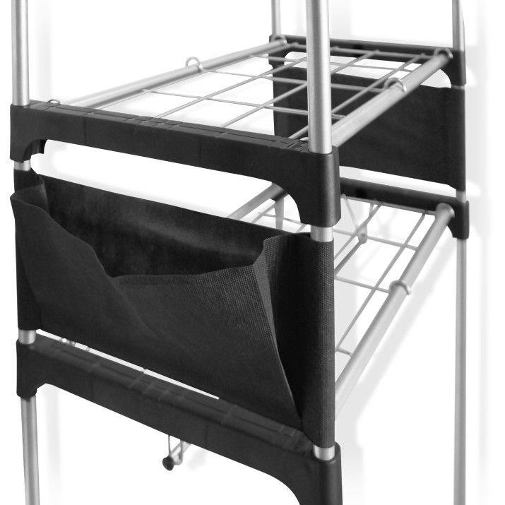 Cuier pentru haine Sheffilton SHT-WR11 Black/Chrome (В1-77)