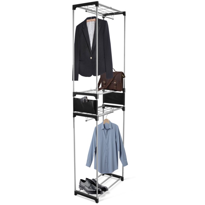 Cuier pentru haine Sheffilton SHT-WR11 Black/Chrome (В1-77)