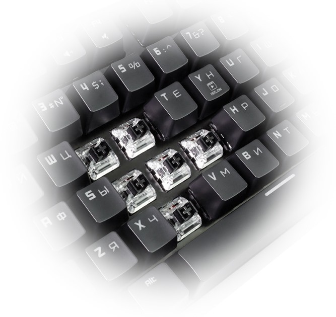 Tastatură Hator Earthquake Optical Black Switches