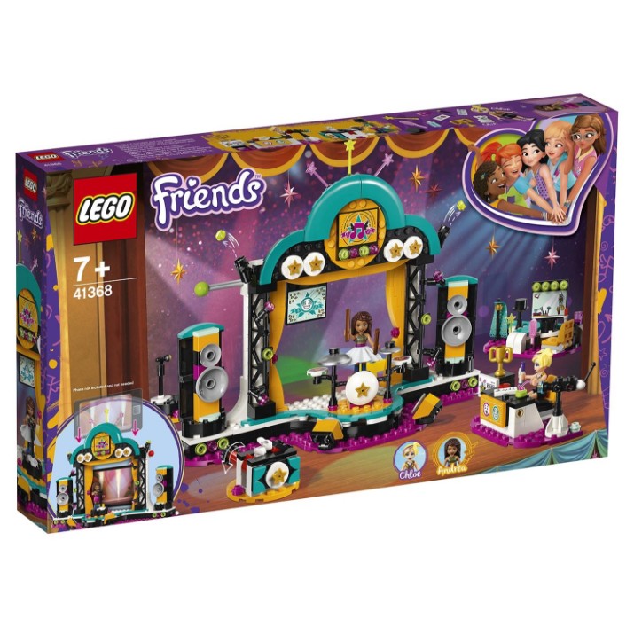 Set de construcție Lego Friends: Andrea's Talent Show (41368)