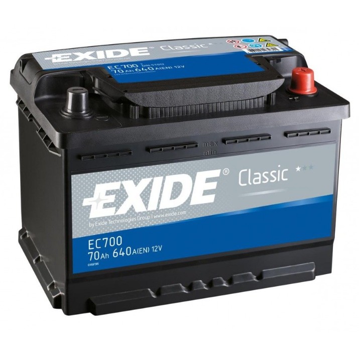 Acumulatoar auto Exide Classic EC700