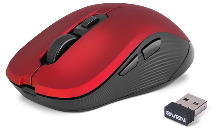 Компьютерная мышь Sven RX-560SW Red