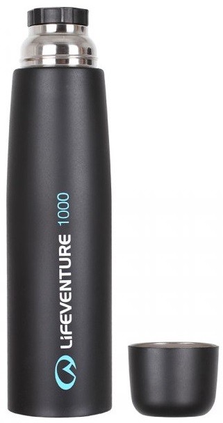 Термос Lifeventure TiV Vacuum Flasks 1L Black (74545)