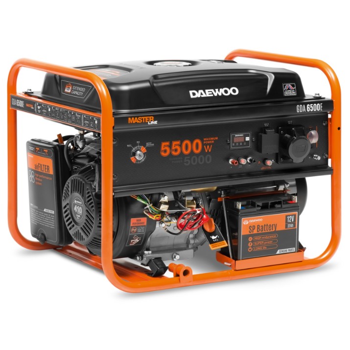 Generator de curent Daewoo GDA 6500E  