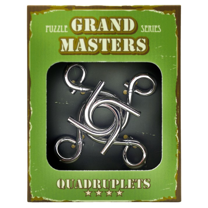 Brain Puzzle Eureka Grand Master Puzzle Quadruplets (473254)