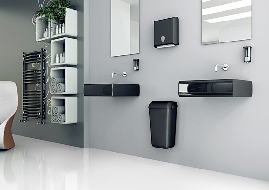 Диспенсер для бумаги Marplast Z-С Colored Edition 706 Black