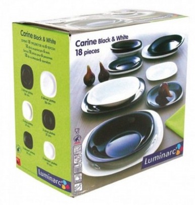 Сервиз Luminarc Carine Blanc&Noir S30 (N1500)