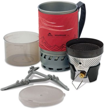 Котелок MSR WindBurner 1L Sys Red