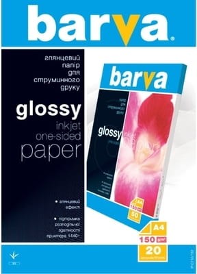 Hârtie foto Barva A3 150g 20p Glossy Inkjet