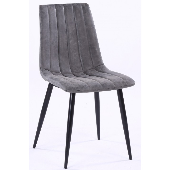 Scaun Deco DC-90P Dark Grey/Black Leg