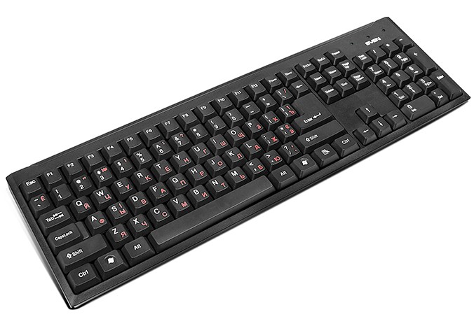 Клавиатура Sven Standart Power 303 USB+PS/2 Black