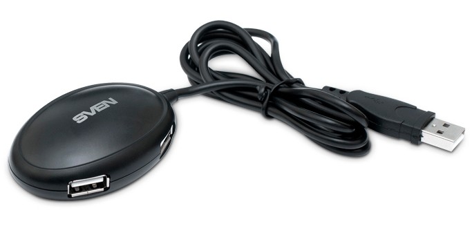 Разветвитель Cablexpert HB-401 Black