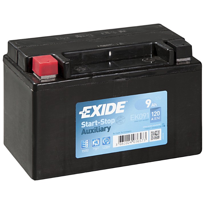 Acumulatoar auto Exide Start-Stop Auxiliary EK091