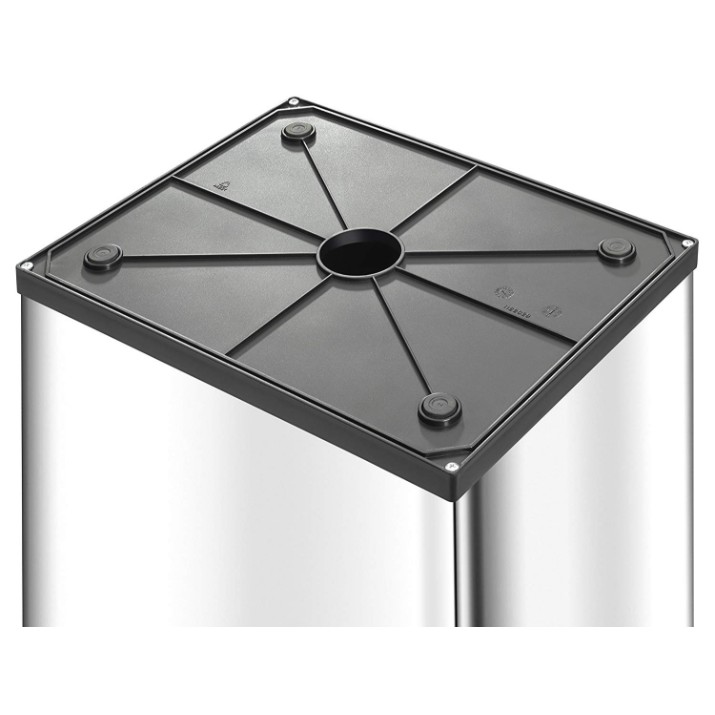 Урна Hailo BigBox Swing XL 52L Grey (860221)