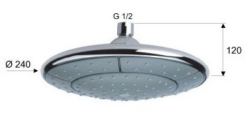 Душевая головка Remer 354DV