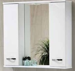 Dulap cu oglindă Martat Olympia 80 White (12380)