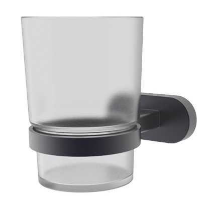 Стакан для зубных щёток Creavit Planet Matt Black MA.PL18803-S
