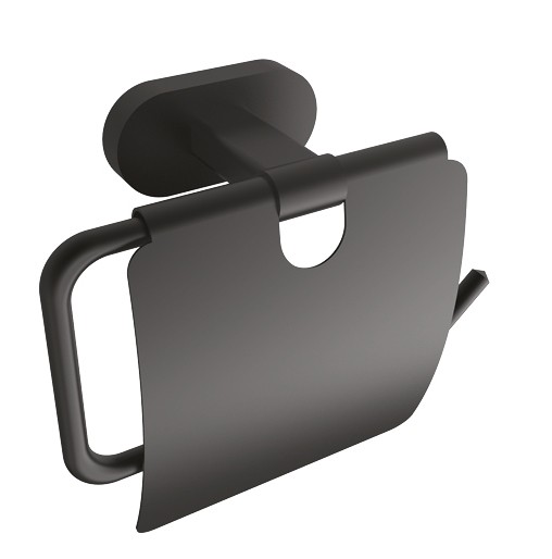 Держатель туалетной бумаги Creavit Planet Matt Black MA.PL18809-S
